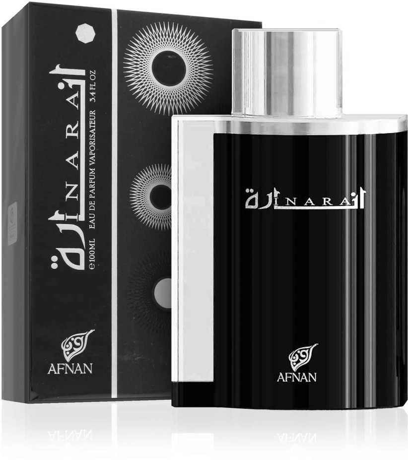 Afnan Inara Juodas EDP parfumuotas vanduo unisex, 100 ml
