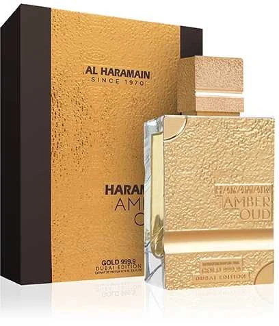 Al Haramain Amber Oud Gold 999.9 Dubai Edition ekstraktinis kvepalų purškiklis 75ml