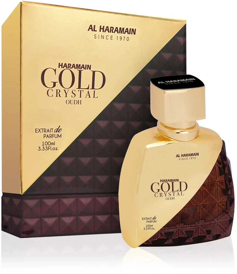 Al Haramain Gold Crystal Oudh PP kvepalai unisex, 100 ml