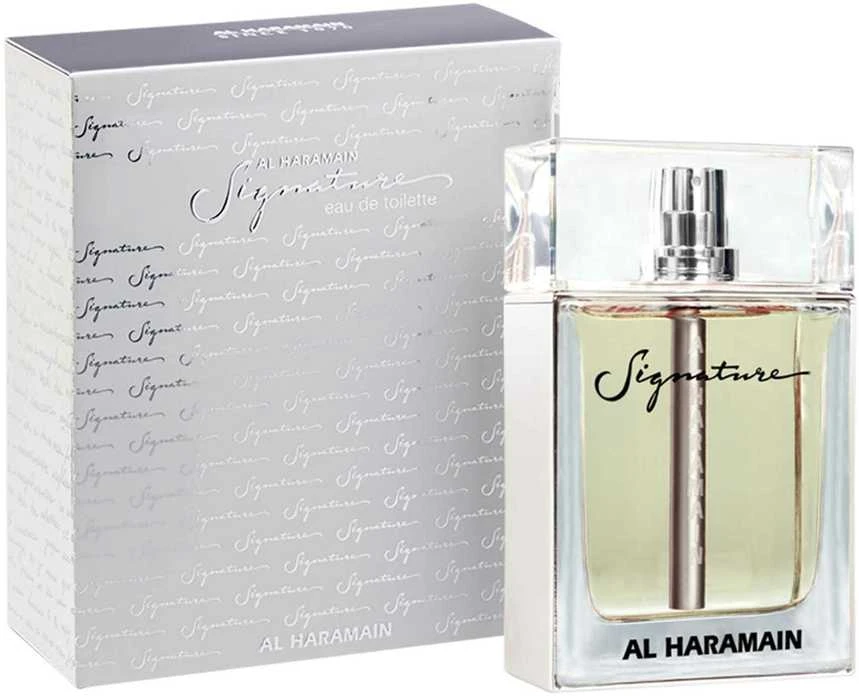Al Haramain Signature Sidabrinis EDP parfumuotas vanduo Unisex, 100 ml