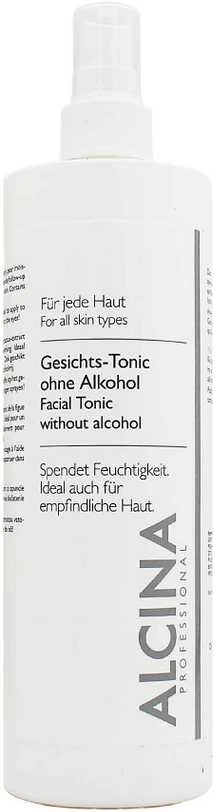 ALCINA Facial Tonikas Without Alcohol Facial Losjonas ir Purškiklis, 500 ml