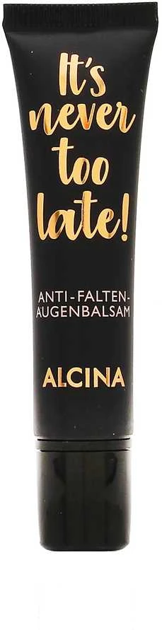ALCINA It´s Never Too Late! intensyviai drėkinantis paakių balzamas nuo raukšlių , 15 ml
