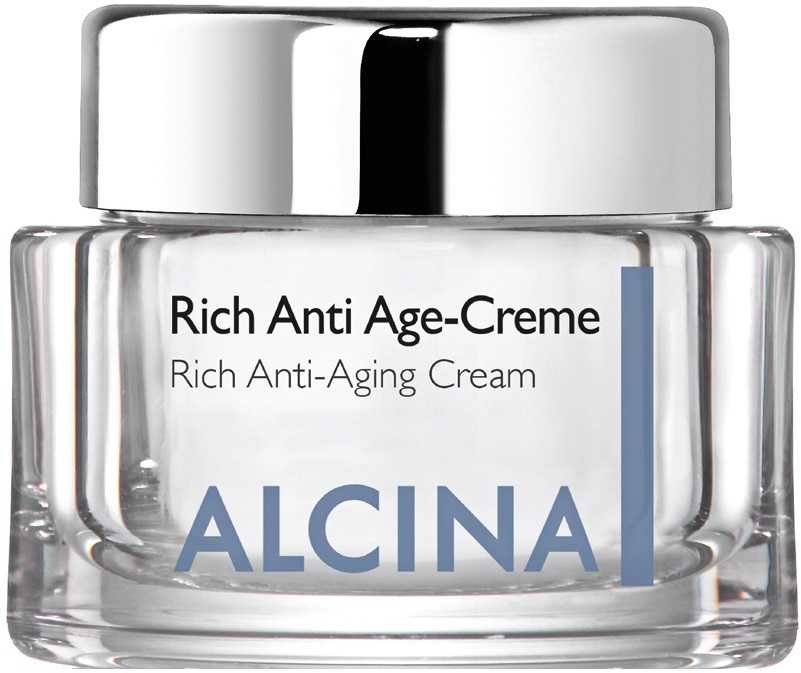 Alcina Rich Anti-Aging Kreminis maitinamasis kremas nuo senėjimo 50 ml