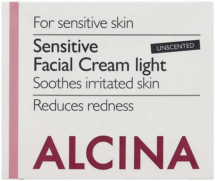 ALCINA Sensitive Facial Kreminis Light Day Kreminis moterims, 50 ml