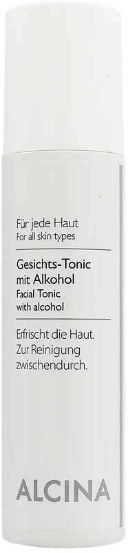 ALCINA Facial Tonikas With Alcohol Facial Lotion and Purškiklis moterims, 200 ml