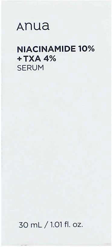 Anua Niacinamide 10% + TXA 4% Serum veido serumas, 30 ml