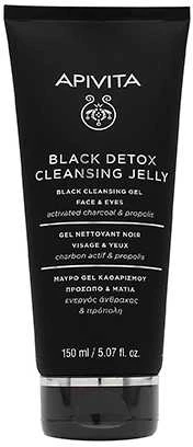 "Apivita" valomasis gelis "Juodas Detox" 150ml