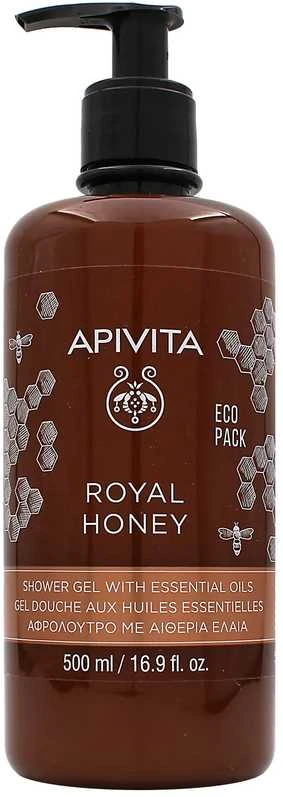 Apivita Royal Honey Dušo želė with Essential Oils dušo gelis, 500 ml