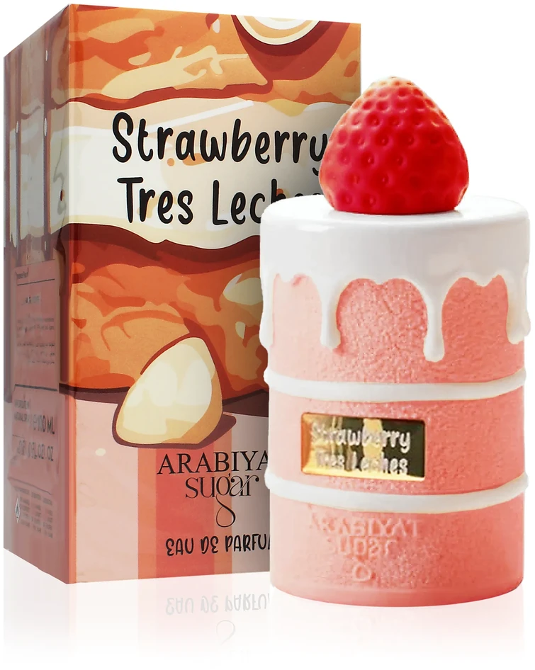 Arabiyat Sugar Arabiyat Prestige Strawberry Tres Leches EDP parfumuotas vanduo moterims, 100 ml