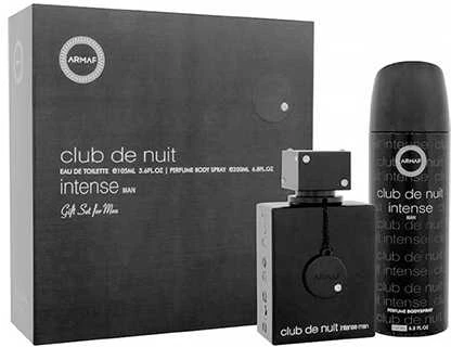 Armaf Club de Nuit Intense Man EDT rinkinys vyrams (EDT 105 ml + Body Purškiklis 200 ml)