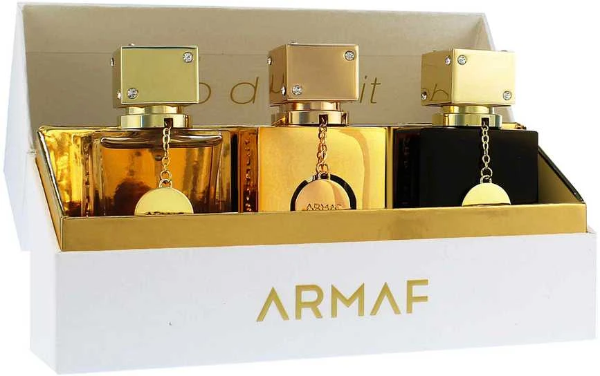 Armaf Club de Nuit Parfum a Collector´s Pride Kvepalų rinkinys moterims (kvepalai EDP, 30 ml x 3)