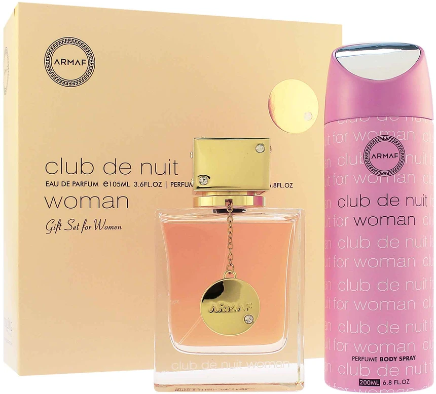 Armaf Club de Nuit Woman EDP rinkinys moterims (EDP 105 ml + Dezodorantas 200 ml)