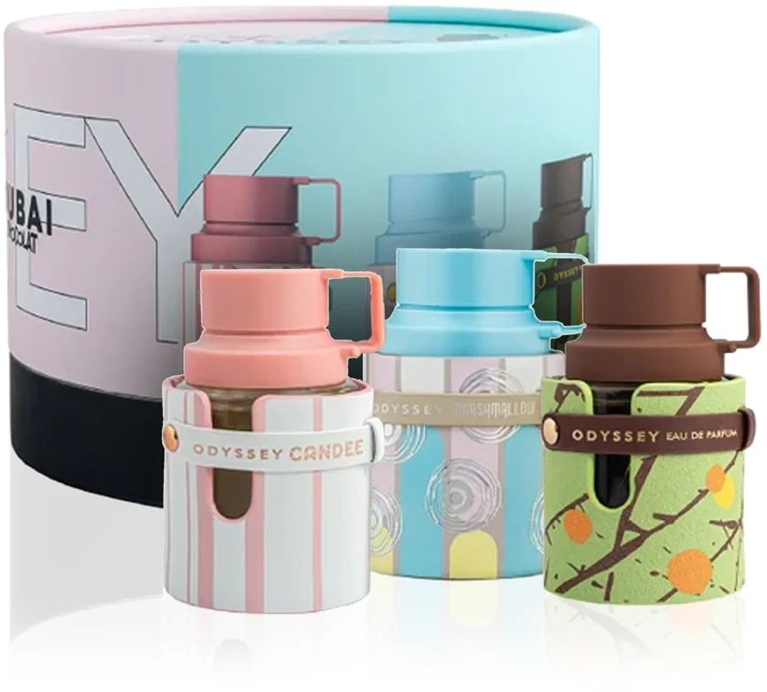 Set Armaf Odyssey Collection 3x EDP 30ml: Candee, Marshmallow, Chocolat