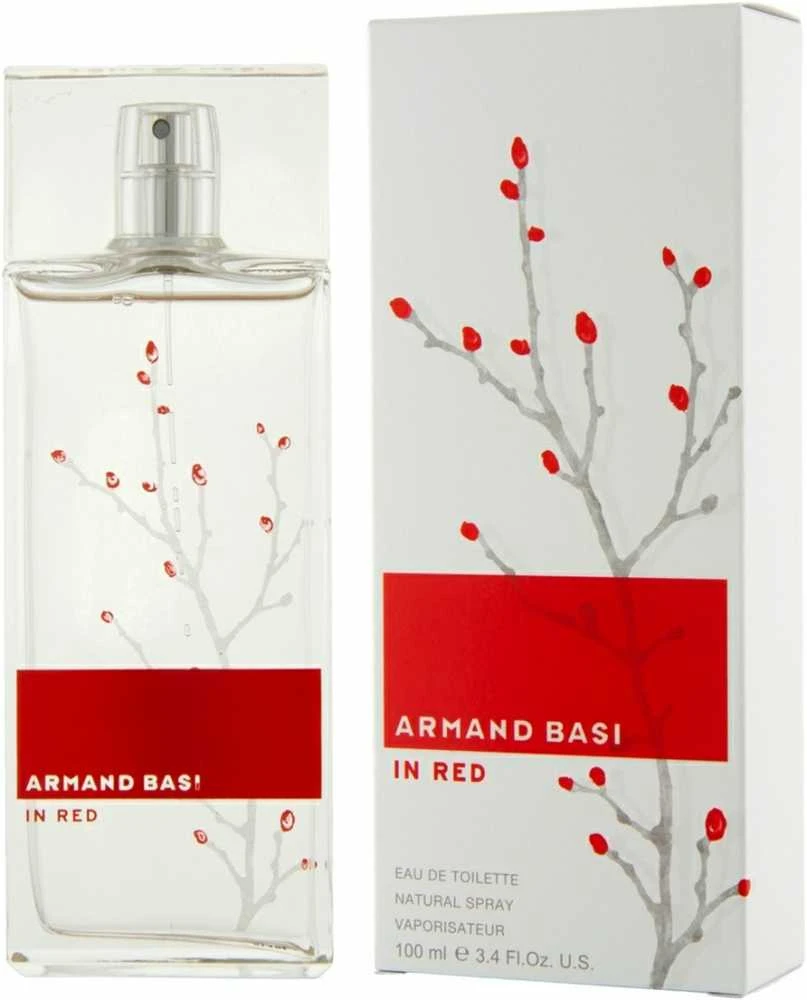 Armand Basi In Raudona EDT tualetinis vanduo unisex, 100 ml