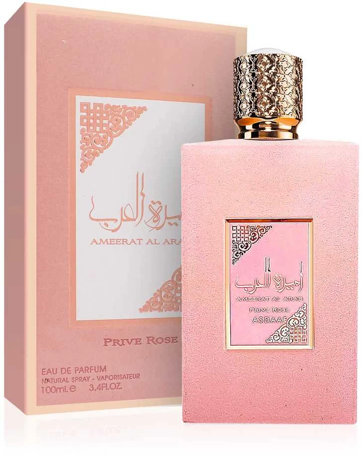 Kvepalai moterims Asdaaf Ameerat Al Arab Prive Rose EDP, 100 ml