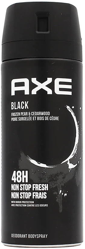 "Axe Juodas" dezodorantas 150 ml purškalas