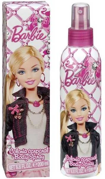 Cartoon Barbie Body Purškiklis, 200 ml