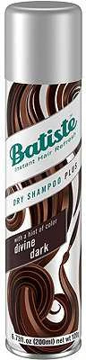 Sausas šampūnas plaukams su dažančiu efektu Batiste Dark &amp; Deep Brown Sausas šampūnas 200ml