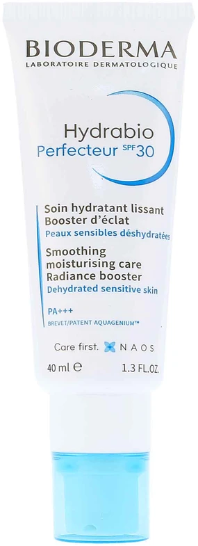 Bioderma Hydrabio Perfecteur SPF 30 Drėkinamasis veido kremas, 40 ml