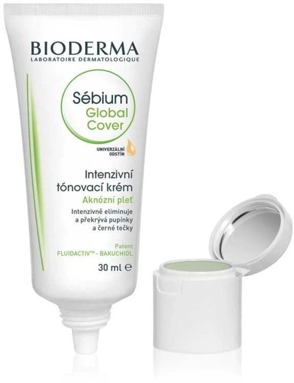 Veido kremas Bioderma Global Cover, 30 ml, moterims