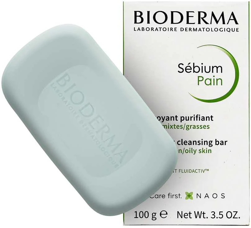BIODERMA Sébium Pain valomasis valomasis muilas su muilu