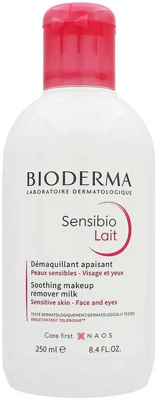 BIODERMA Sensibio Lait Cleansing Milk pienelis jautriai odai, 250 ml