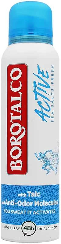 Borotalco gaivus dezodorantas su jūros druska (Deo Purškiklis), 150 ml