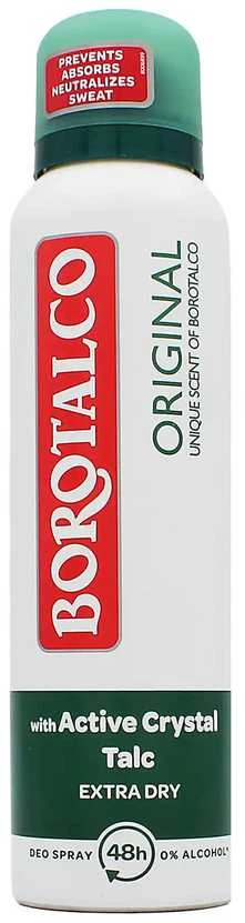 Borotalco Dezodorantas spray Original (Deo Purškiklis), 150 ml