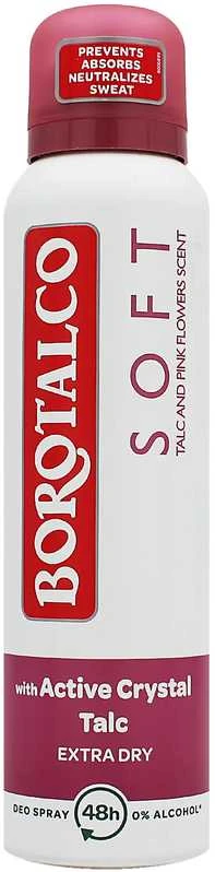 Borotalco Dezodorantas spray Soft (Deo Purškiklis), 150 ml