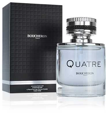 Boucheron Boucheron Quatre Pour Homme EDT tualetinis vanduo vyrams, 100 ml