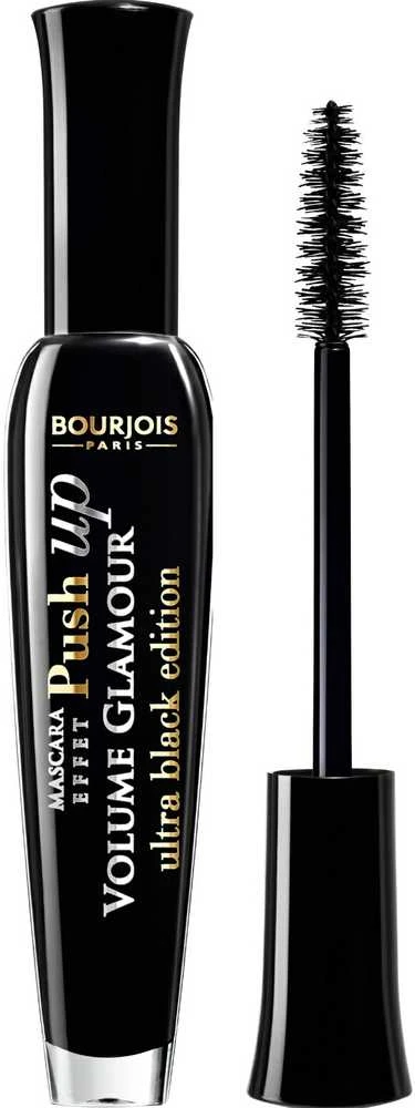 "Bourjois Volume Glamour Push Up" blakstienų tušas "Ultra Juodas