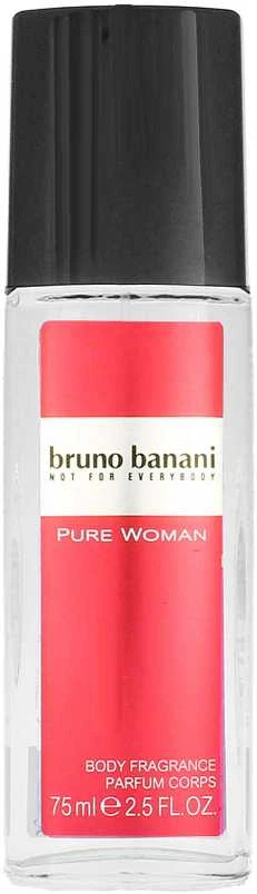 Bruno Banani, Pure Woman, Natural, Dezodorantas Purškiklis, For Women, 75 ml