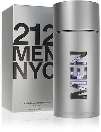 Carolina Herrera 212 NYC Men EDT tualetinis vanduo vyrams, 30 ml
