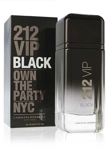 Kvepalai vyrams Carolina Herrera 212 VIP Black EDP, 200 ml
