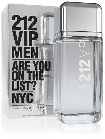 Kvepalai vyrams Carolina Herrera 212 VIP for Men EDT, 200 ml