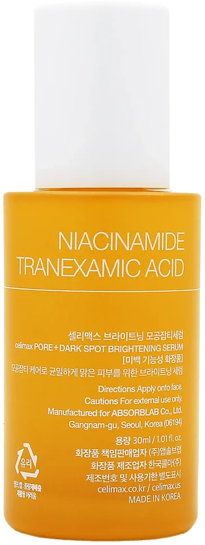 Celimax Pore+Dark Spot Brightening Serum veido serumas, 30 ml