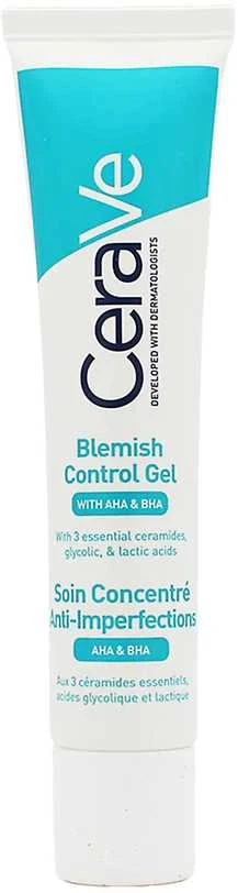 Cerave Blemish Control Gel gelis probleminei odai su rūgštimis, 40 ml