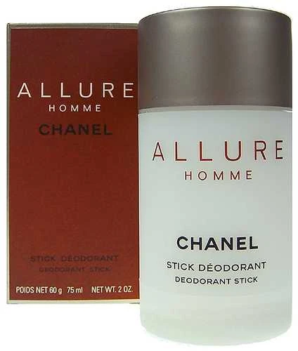 Chanel Allure Homme Dezodorantas Stick pieštukinis dezodorantas vyrams, 75 ml