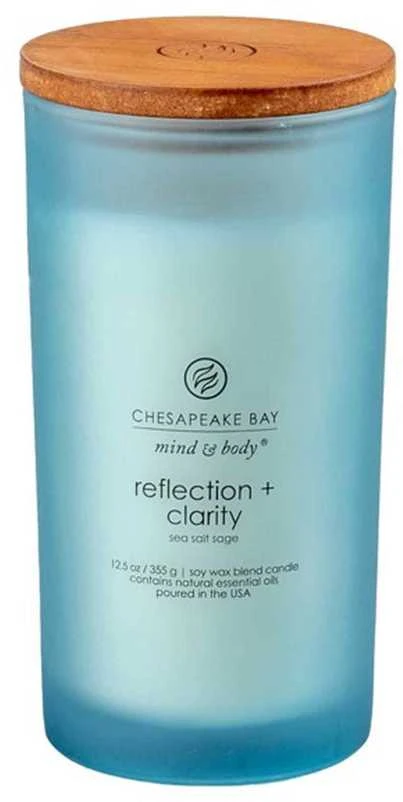 Chesapeake Bay Candle didelė žvakė – Reflection & Clarity (Sea Salt Sage)