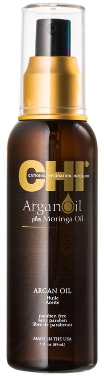 Argano ir Moringų aliejų priemonė plaukams CHI Argan Oil 89ml