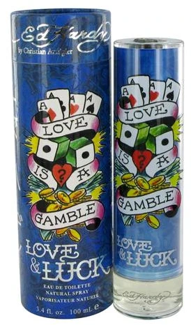 Christian Audigier Ed Hardy Love & Luck Man EDT tualetinis vanduo vyrams, 100 ml
