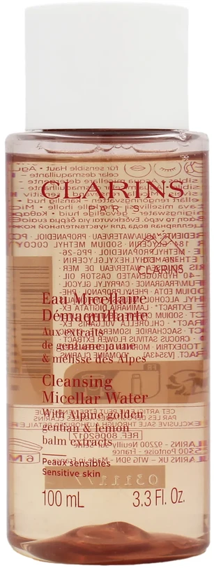 Clarins Pick & Love valomasis micelinis veido prausiklis „Vanduo“ visų tipų odai, 100 ml
