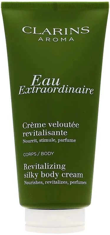 Clarins Eau Extraordinaire Revitalizing Silky Body Kreminis gaivinantis kūno kremas, 200 ml