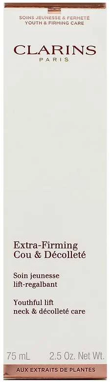 Clarins Extra-Firming Kreminis for Neck and Décolleté moterims, 75 ml
