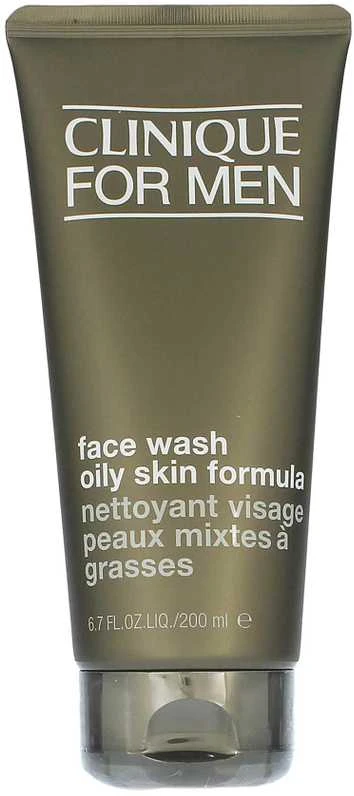 Clinique „Cleansing Care For Men“ (riebalų išsiskyrimą kontroliuojantis veido prausiklis) 200 ml