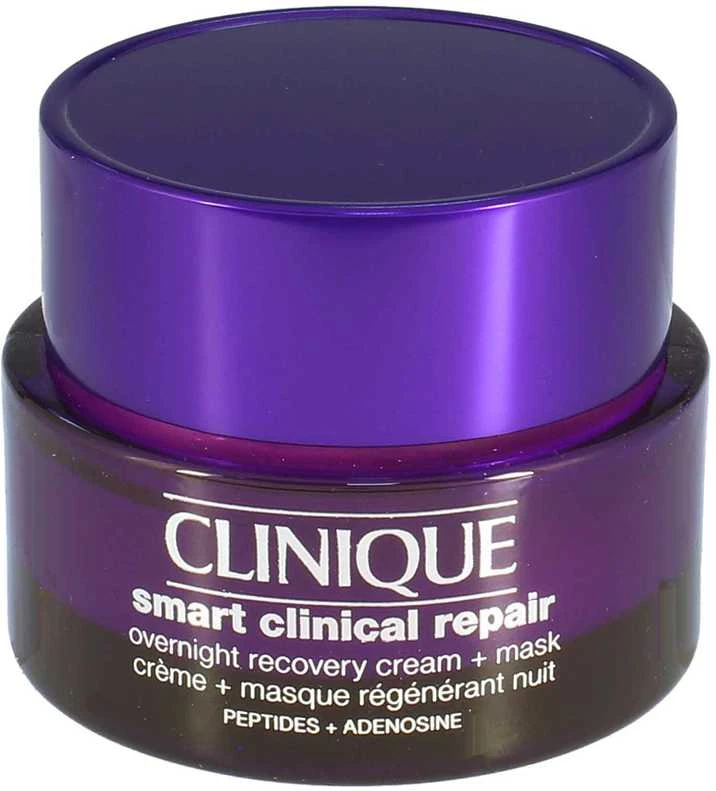 Clinique Smart Clinical Repair Crema De Recuperacion Noche y Mascarilla, 50 ml