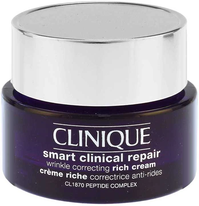 Clinique Smart Clinical Repair™ Wrinkle Correcting Rich Kreminis intensyviai veikiantis veido kremas nuo raukšlių, 50 ml