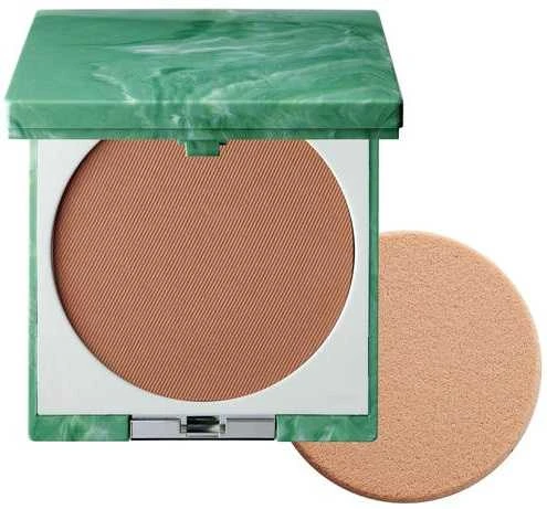 Clinique Stay-Matte Sheer Pressed Powder kompaktinė pudra, atspalvis: 04 Stay Honey (M), 7.6 g