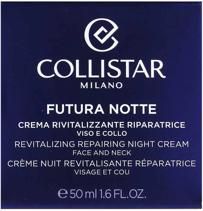 Collistar Futura Repairing Night Kreminis naktinis veido kremas, 50 ml