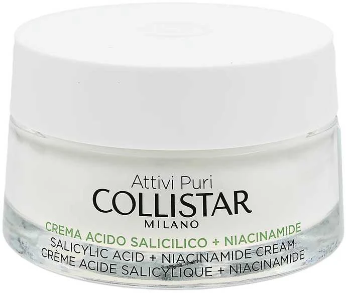 Collistar Attivi Puri salicilo kremas su niacinamidu 50ml